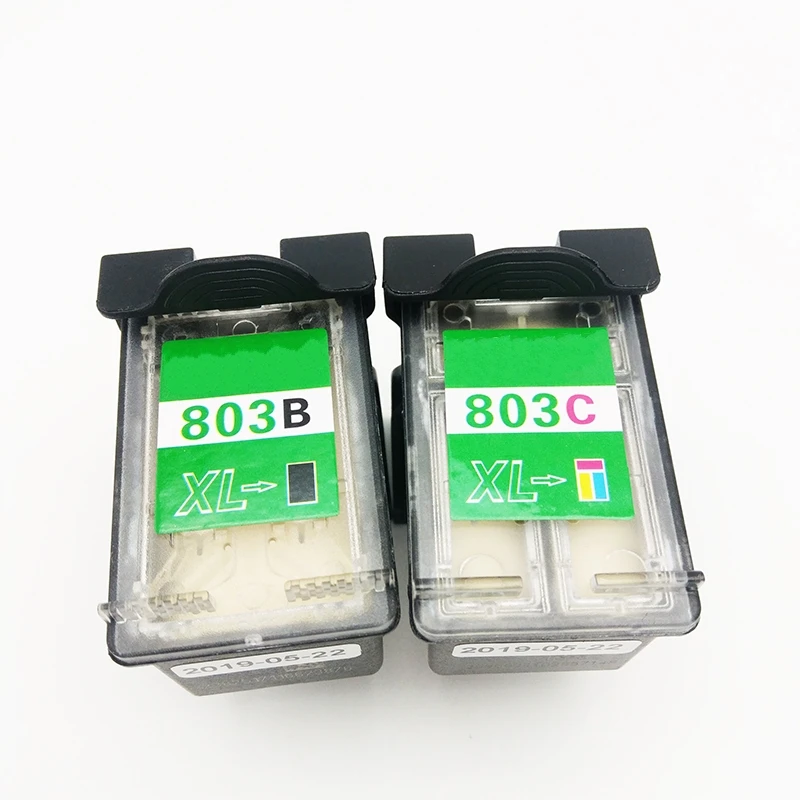 Wkład Vilaxh 803 803XL do drukarki do kawy, zamiennik HP 803 Color, do ciast, czekolady, kawy, do napełniania, z jadalnym tuszem. — zdjęcie produktu 7