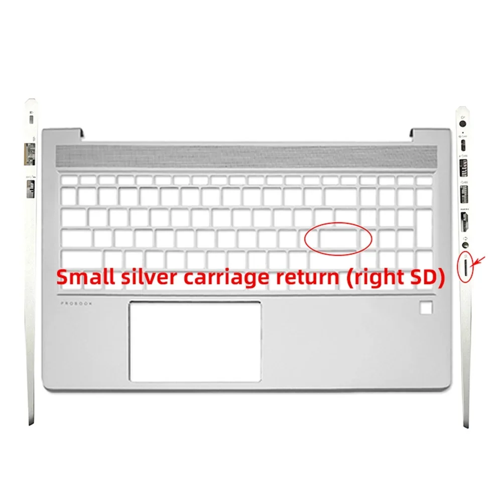 Nieuw Origineel Voor Hp Probe 450 G9 455 G9 Zhan66 Pro 15 G5 Laptop Lcd Achterkant Cover Bezel Top Palmsteun Onderkast Zilver Omhulsel