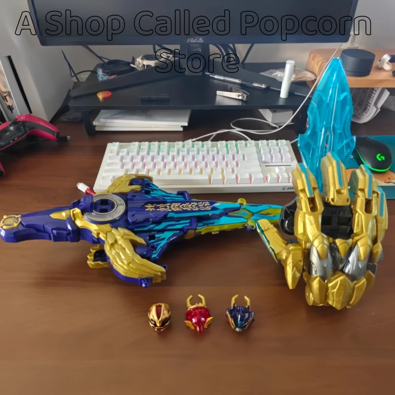 

Hhl In Stock - Bandai Dx Avataro Sentai Donbrothers Oath Sword, Dual-Wield Oath Swords, Final Robot Combination