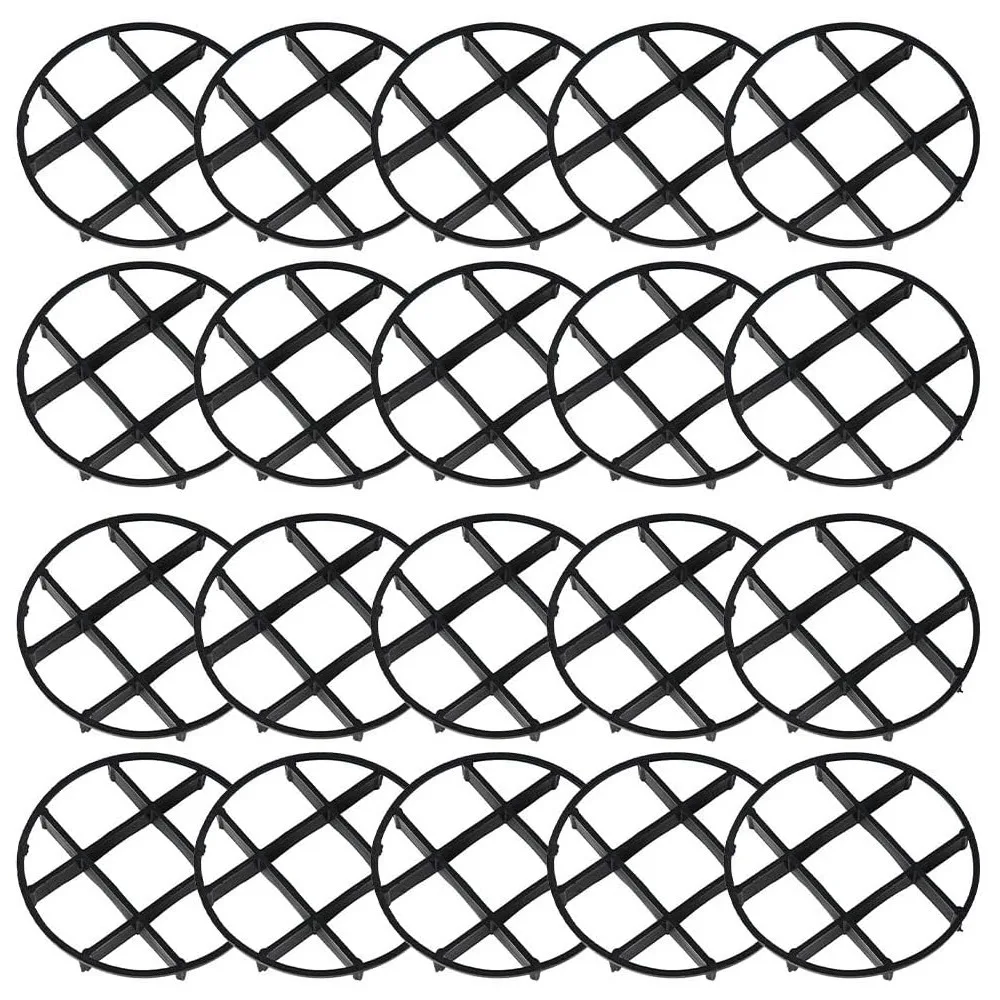 20PCS Anti Rot Root Flower Pot Tray Breathable Base Plastic Plant Saucer Ventilation Heat Insulation Drainage Rack Stand