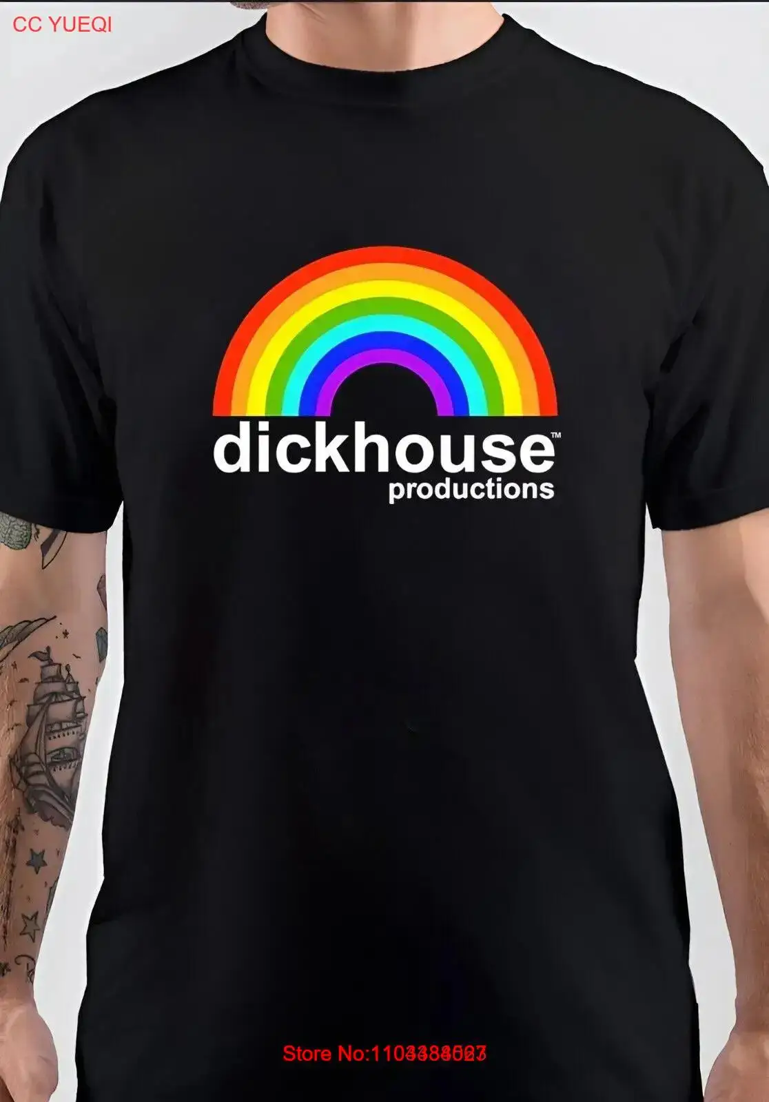 NWT Dickhouse Productioon Cool Art T Shirt  long or short sleeves