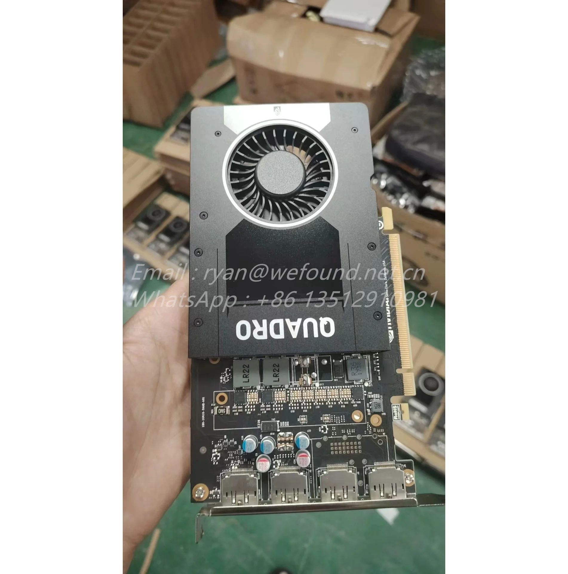 GPU for Quadro P2000 5GB PC Graphics Card