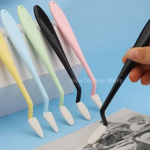 Imagen 2 del producto 1 Juego de cuchillo para limpiar bocetos de arte, cepillo lavable, esponja para resaltar, corrección de artista, borrador de detalle, bolígrafo, herramientas de limpieza para bocetos, dibujo