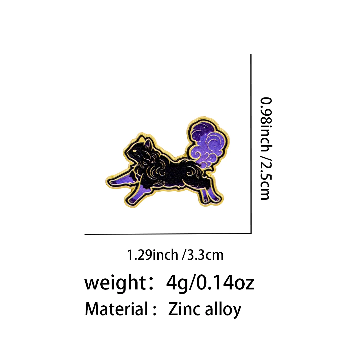 Black Cat Enamel Pin Cute Brooch Pines Lapel Pins Badge on Backpack Clothing Accessories Fashion Jewelry Friends Gifts