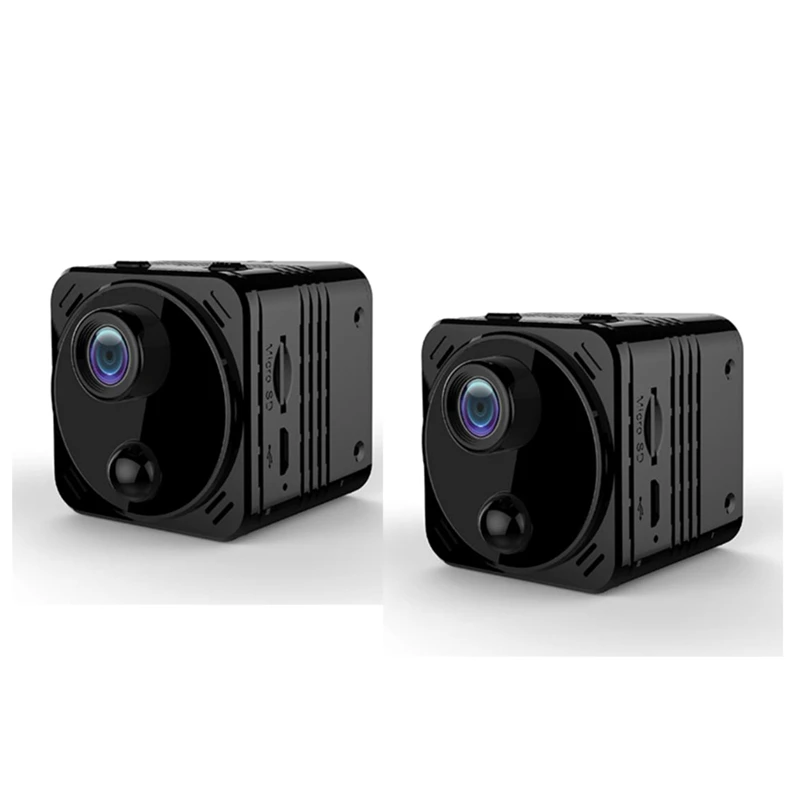 

A15R -4K Mini Wifi Nanny Camera Long Standby Built-In Battery Motion Detection Alarm Surveillance Camera