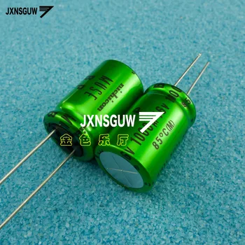 10pcs UES1C102MHM NICHICON MUSE BP 16V1000UF 16X25MM green Non-polar audio 1000uF/16V electrolytic capacitor ES 1000UF 16V
