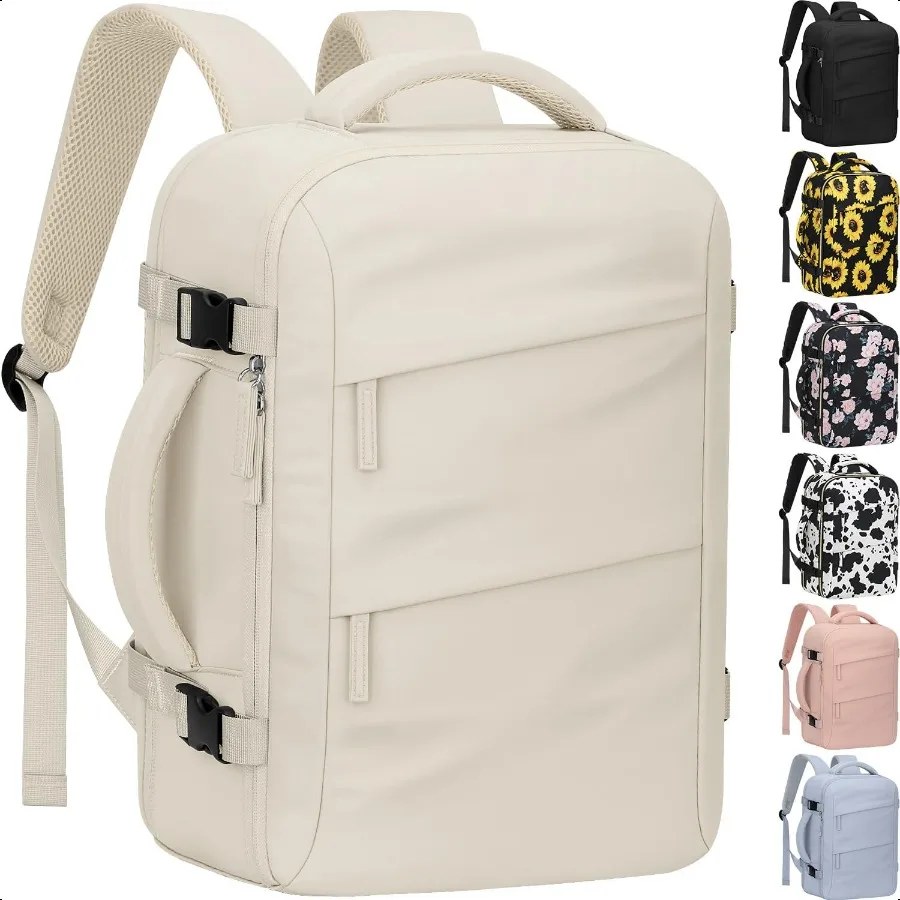 

Carry on Backpack for Women TSA Appd 15.6 Inch Travel Laptop Backpack for Women Travel entials Foldable Womens Travel Backpack