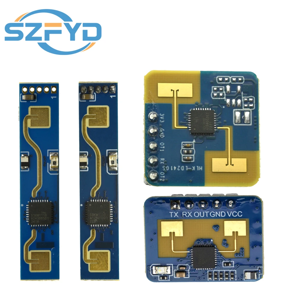 HLK-LD2410 5V Mini High Sensitivity 24GHz Human Presence Status Sensor Radar Module
