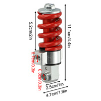 Scooter Rear Wheel Parts 8 Inch Rear Wheel Shock Absorber High Compatibility For Scooters Shock Absorber For KUGOO