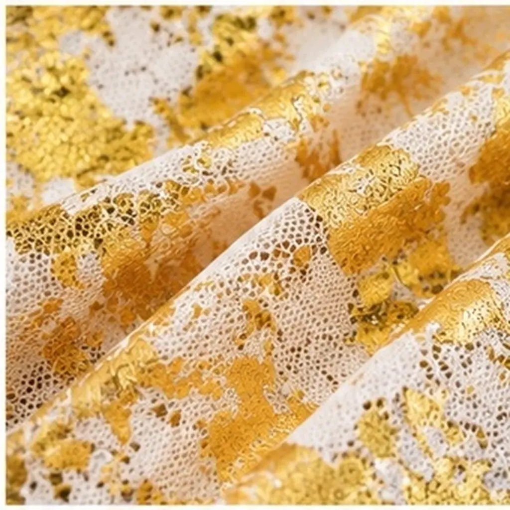 Metallic Gold Foil Table Runner Glitter Mesh Table Decor Centerpiece Wedding Bridal Shower Birthday Party Runner