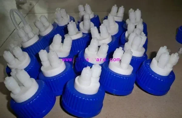 

Hot Special feeding bottle adapter for plastic fermenter microbial fermentation reagent bottle cap water treatment adapter cover