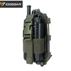 IDOGEAR 전술 라디오 파우치, Gridlok Baofeng/Pofung UV5R UV82 워키토키, MOLLE 라디오 파우치 35110