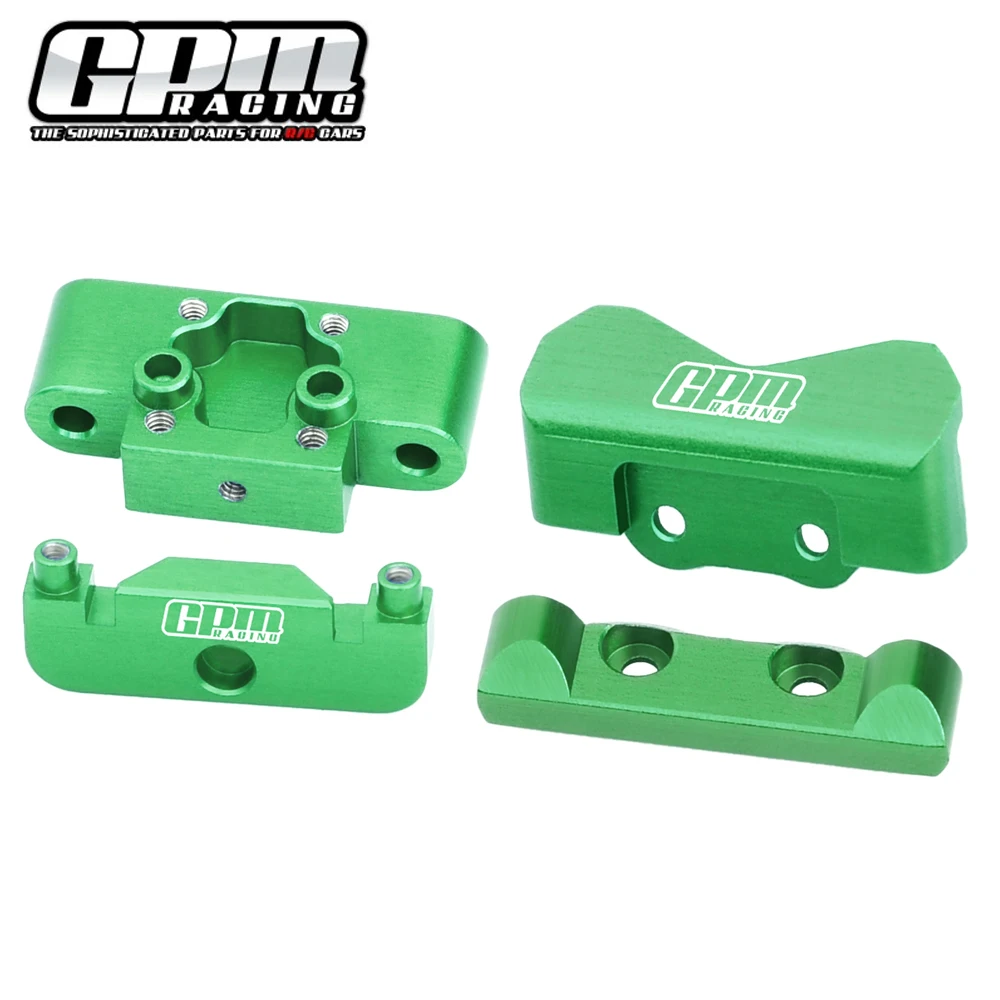 GPM Metal Aluminum Alloy Front Rear Bulkhead Pin Mount LOS-1761 for LOSI 1/24 Micro-B 2WD Buggy RTR LOS00007 Upgrade Accessories