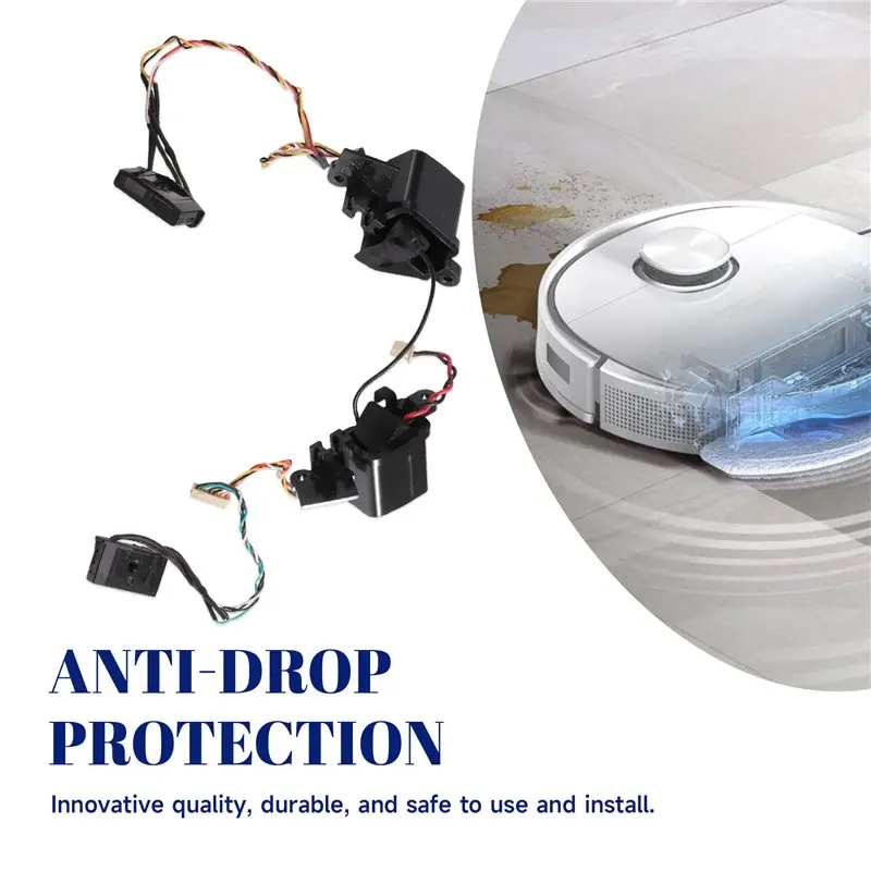 WHYY-For Ecovacs OZMO T8 AIVI T8+ N8+ Robot Vacuum Cleaner Replacement Parts- Cliff Sensor Charging Contact Assembly