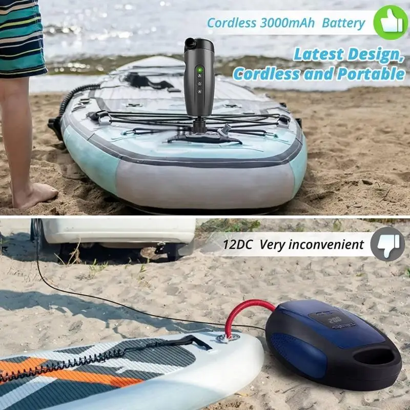 

Двухрежимные электрические воздушные насосы 31BE с автоматическим определением давления идеально подходят для активного отдыха и