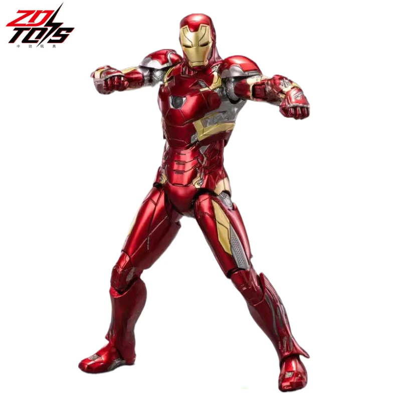

ZD Toys Marvel подлинная лицензия Железный человек MK46 фигурки игрушки украшения коллекция модель подарок