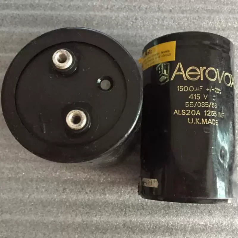 

3-5pcs BHC Aerovox ALS20A 1500UF 415V UK variable frequency filter electrolytic capacitor screw feet