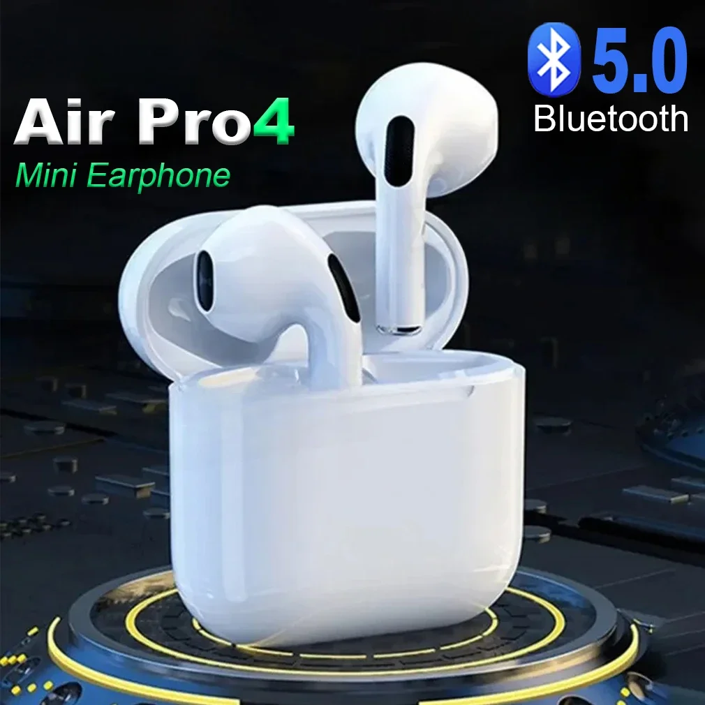 Air Pro 4 Wireless Earphone Bluetooth 5.0 Headphones HD Call Waterproof Sports Headsets TWS Pods with dual mic For All Phone