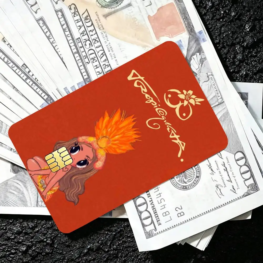 Karol G Tropicoqueta Credit Card HD Stickers Premium matte film effectively prevents fingerprints and daily abrasion.