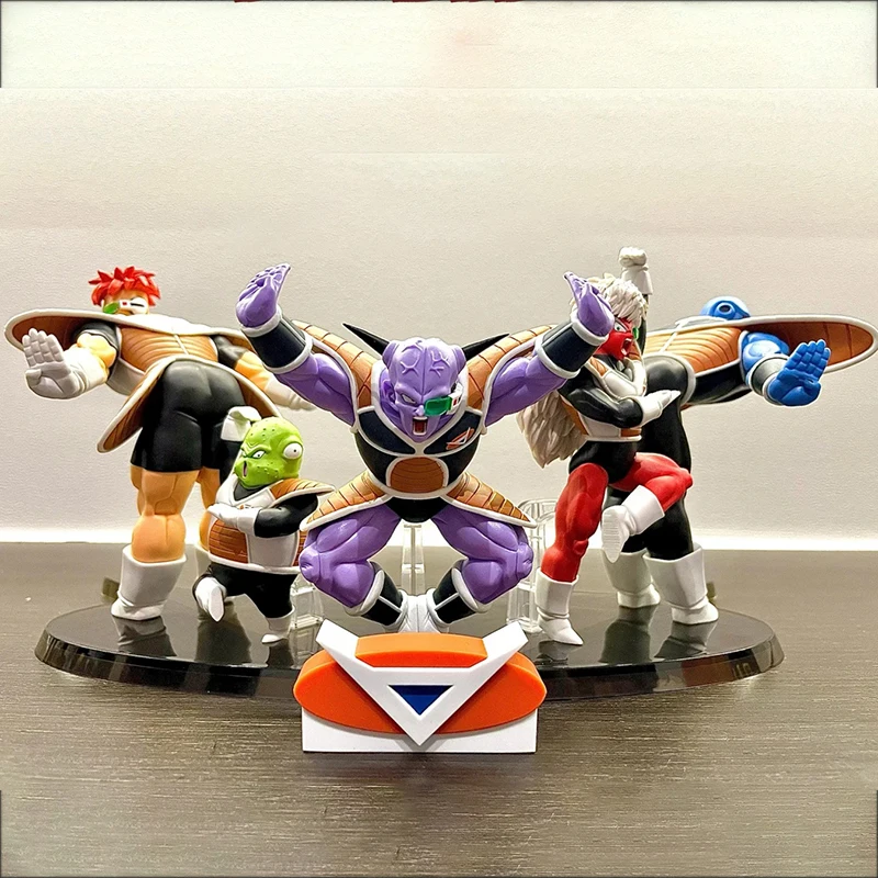 

Original Bandai Banpresto Dragon Ball Solid Edge Works Ginyu Force Ginyu Jeice Burter Recoom Guldo Anime Action Figure Model Toy