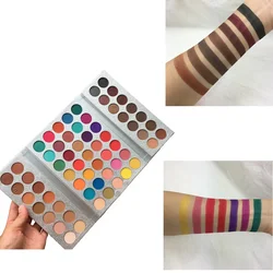 63 Colors Glitter Eyeshadow Palette Matte Eye Shadow Waterproof Shimmer pigment Nude Make Up new Cosmetic Palette Eyeshadow Set