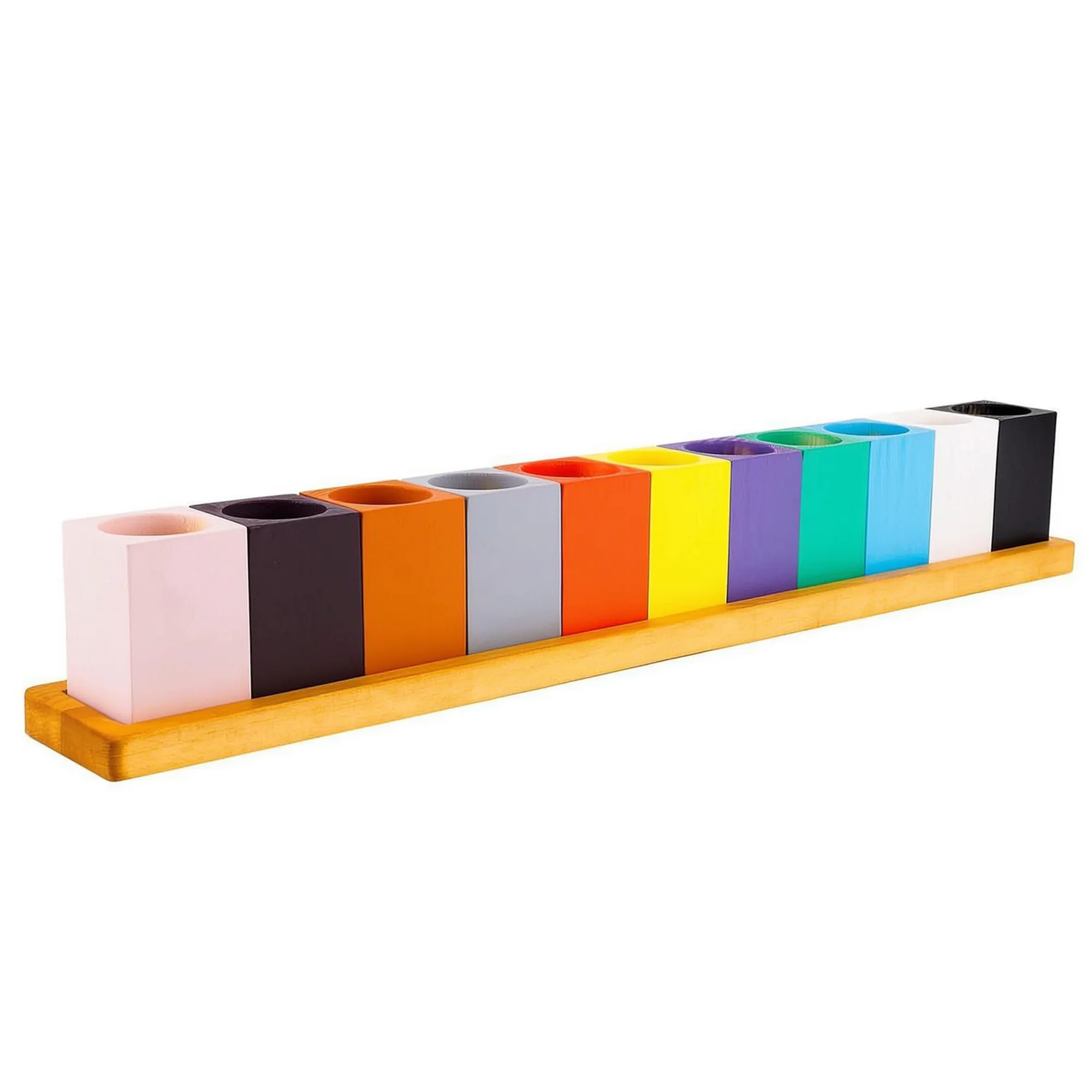 Craft Organizers And Storage Includes 11 Colorful Crayon Holders Easy To Sort And Neat Standard