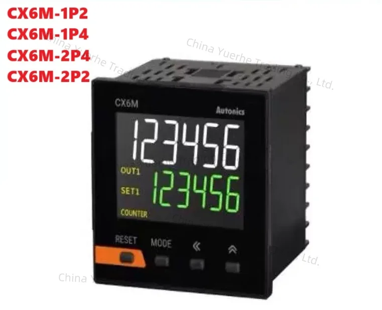 

AUTONICS New Original Counter Timer CX6M-1P2 CX6M-1P4 CX6M-2P4 CX6M-2P2
