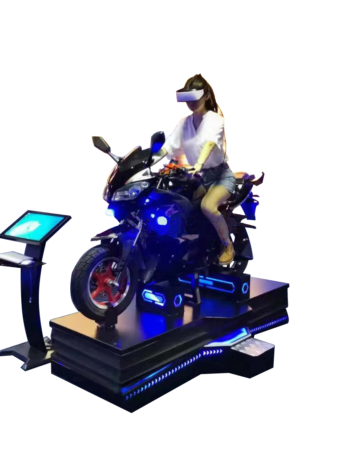 Virtual Reality Racing VR Simulator Game Machine VR Simulator Machine Motorcycle for Sale