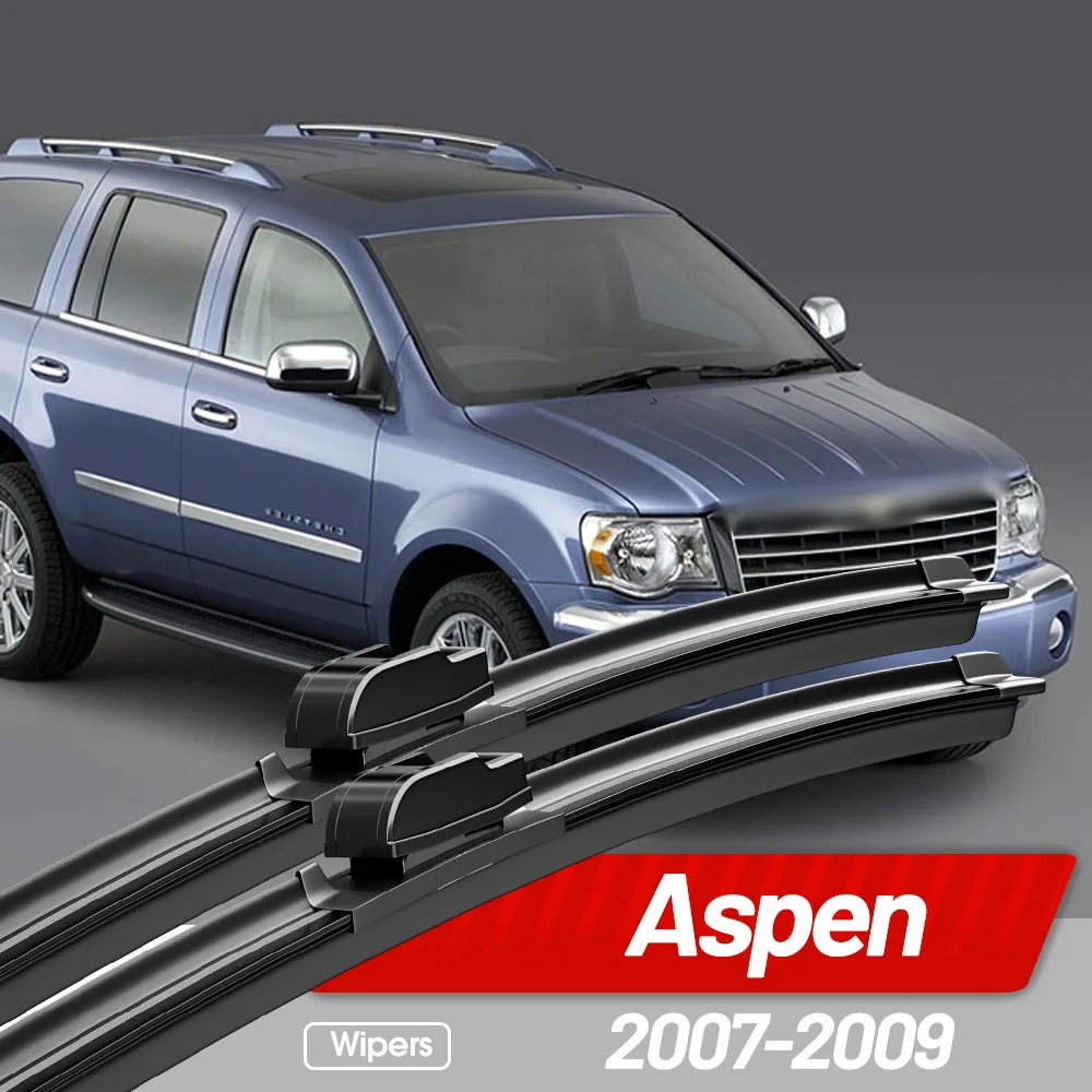 Para Chrysler Aspen 2007-2009, Escobillas Limpiaparabrisas Delanteras, Accesorios para Parabrisas, 26"21" 2008