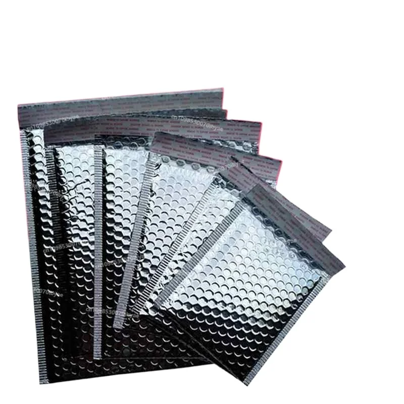 Aluminum Film Bubble Shockproof Foam Bag Aluminized Film Bubble Envelope Clothing Packaging  Envelope