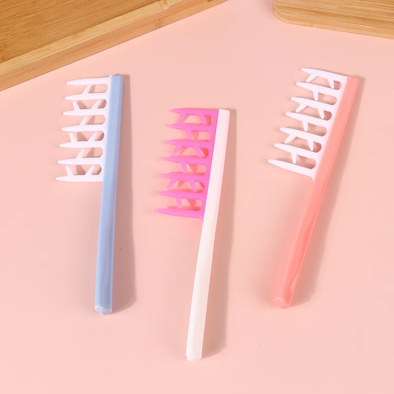 Hair Styling Curly Fluffy Brush Salon Scalp Massage Z Shape Combing Brush Smoothing Heatless Curl Combs Barber Tools image 3