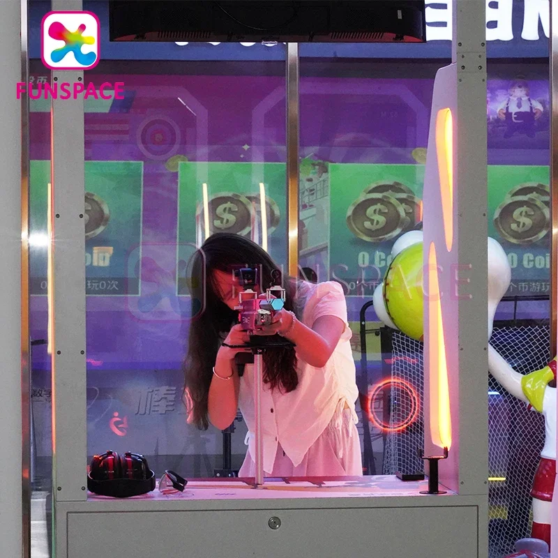 Other Amusement Theme Park Products Entertainment Games Shoot Target Sport Game Shooting Simulator With Laser