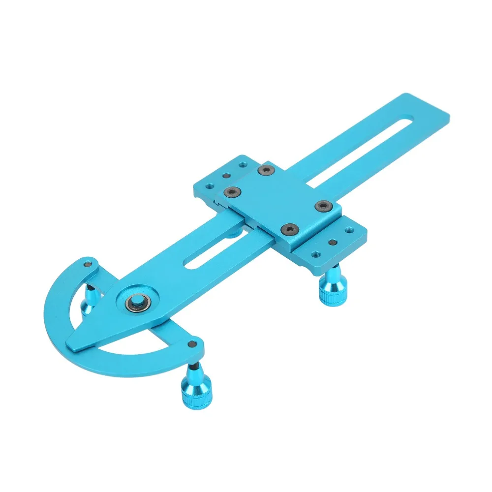 Aluminium Alloy Shock Absorber Measurement Tool Adjustable RC Accessories Shock Absorber Synchronizer Ruler for SCX10/CC01