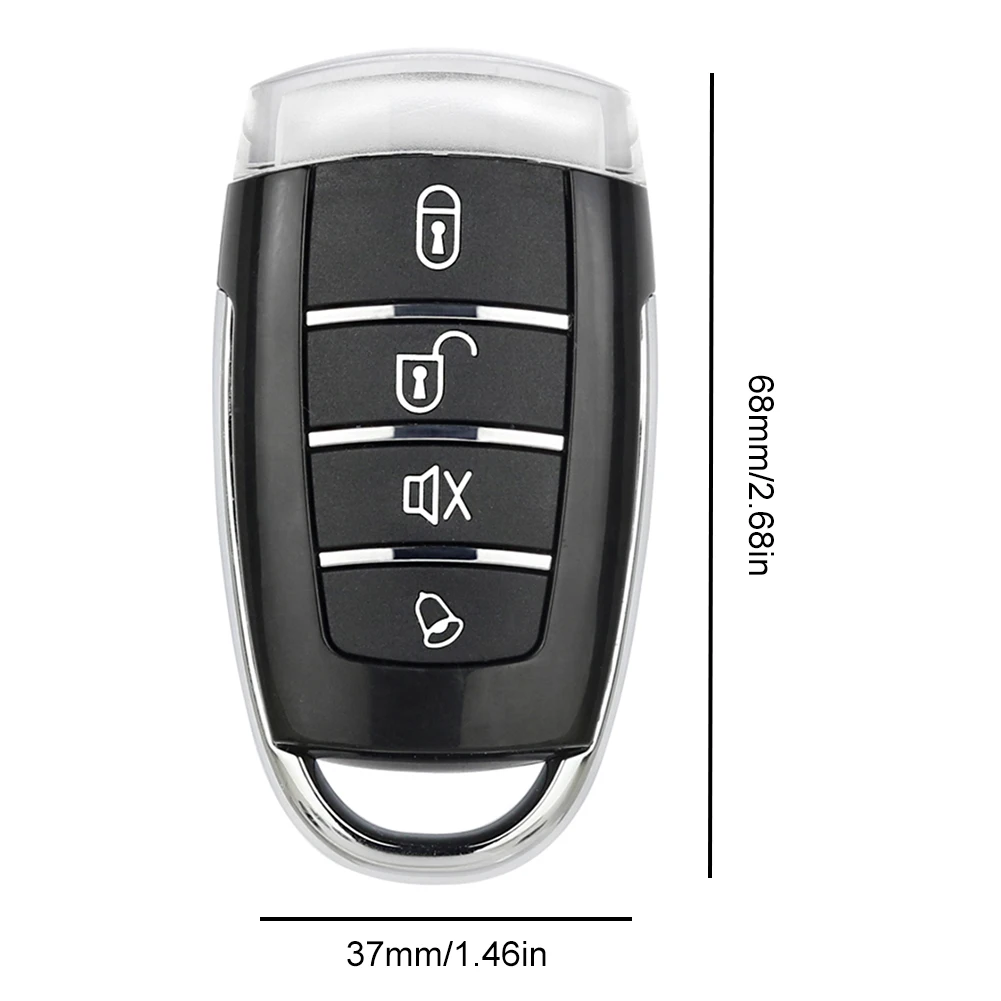 280-915MHz pilot zdalnego sterowania do klonowania 4-przyciskowy pilot elektryczny pilot zastępczy do pilot do drzwi garażowych bramy samochodowej