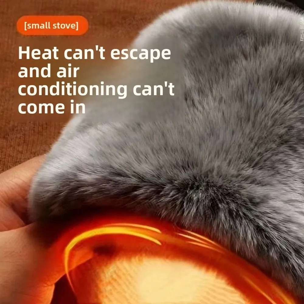 

Теплые наколенники с имитацией выдры и кроличьей шерсти с ремнями, зимние теплые морозостойкие зимние наколенники, ветрозащитные, многофункциональные