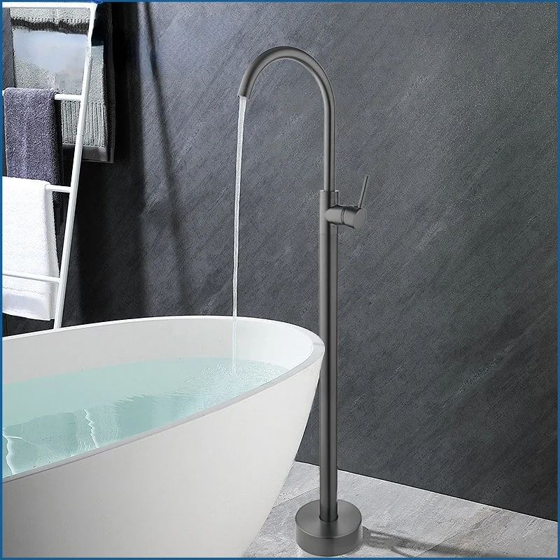 

Bathtub Shower Bathroom Faucet Sets Solid Brass 6 Color Floor Stand Free Standing Tub Shower Faucets