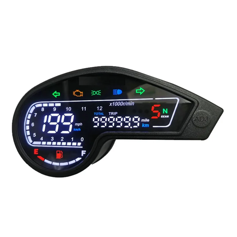 Motorcycle Digital LED Odometer Speedometer Tachometer for Honda NXR150 125 Bros 2003-2014 CRV XR150 GY200 Mexico Brazil