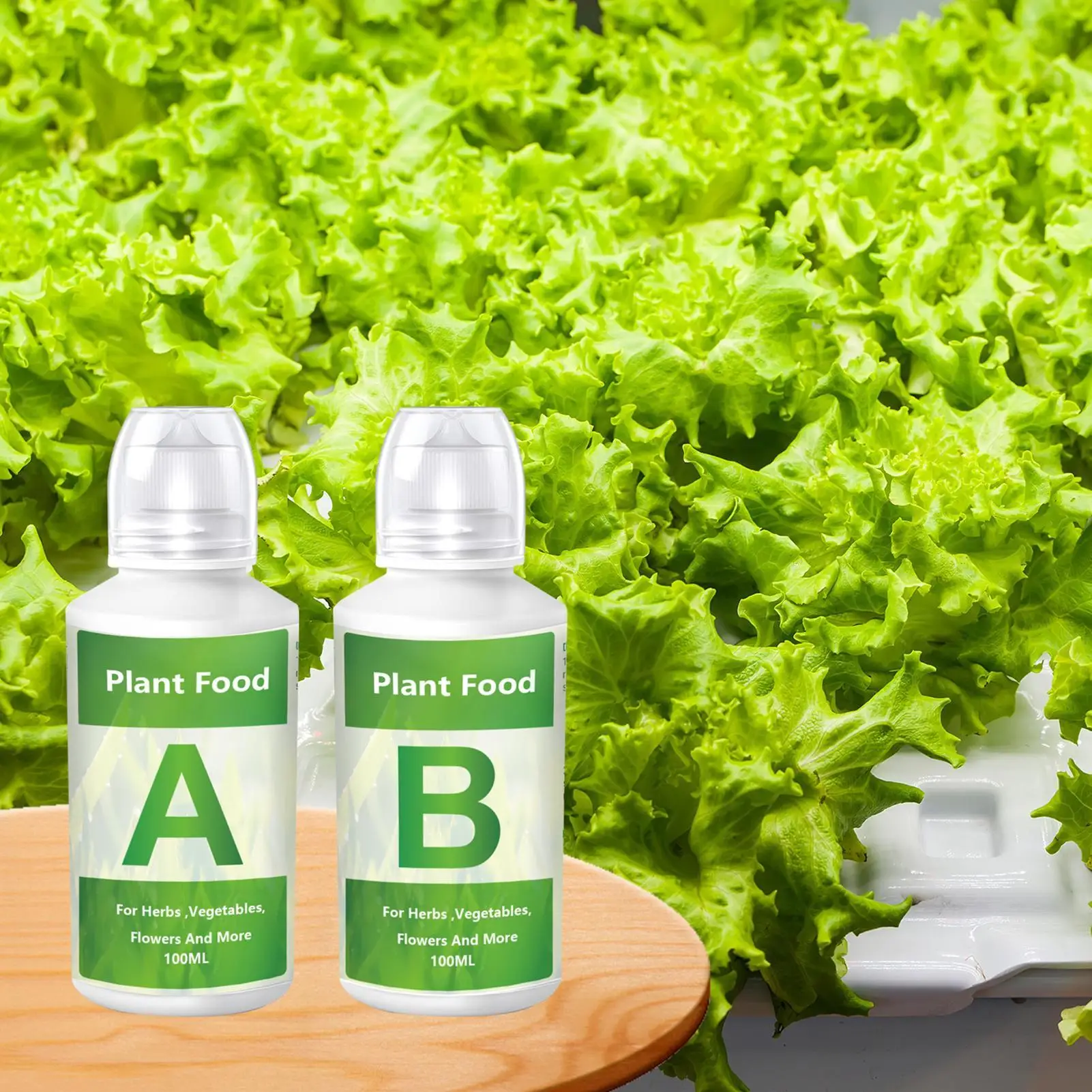Hydroponic Plant Fertilizer Greenhouse Vegetable Nutrient Solution A And B Set Organic Plant Food Soilless Cultivation Nutrient