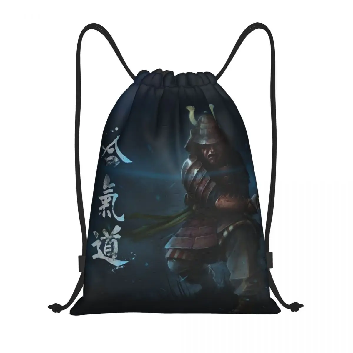 

Samurai Spirits Backpacks Fashion Drawstring Bags Sundries Bag Book Bags for Travel Students