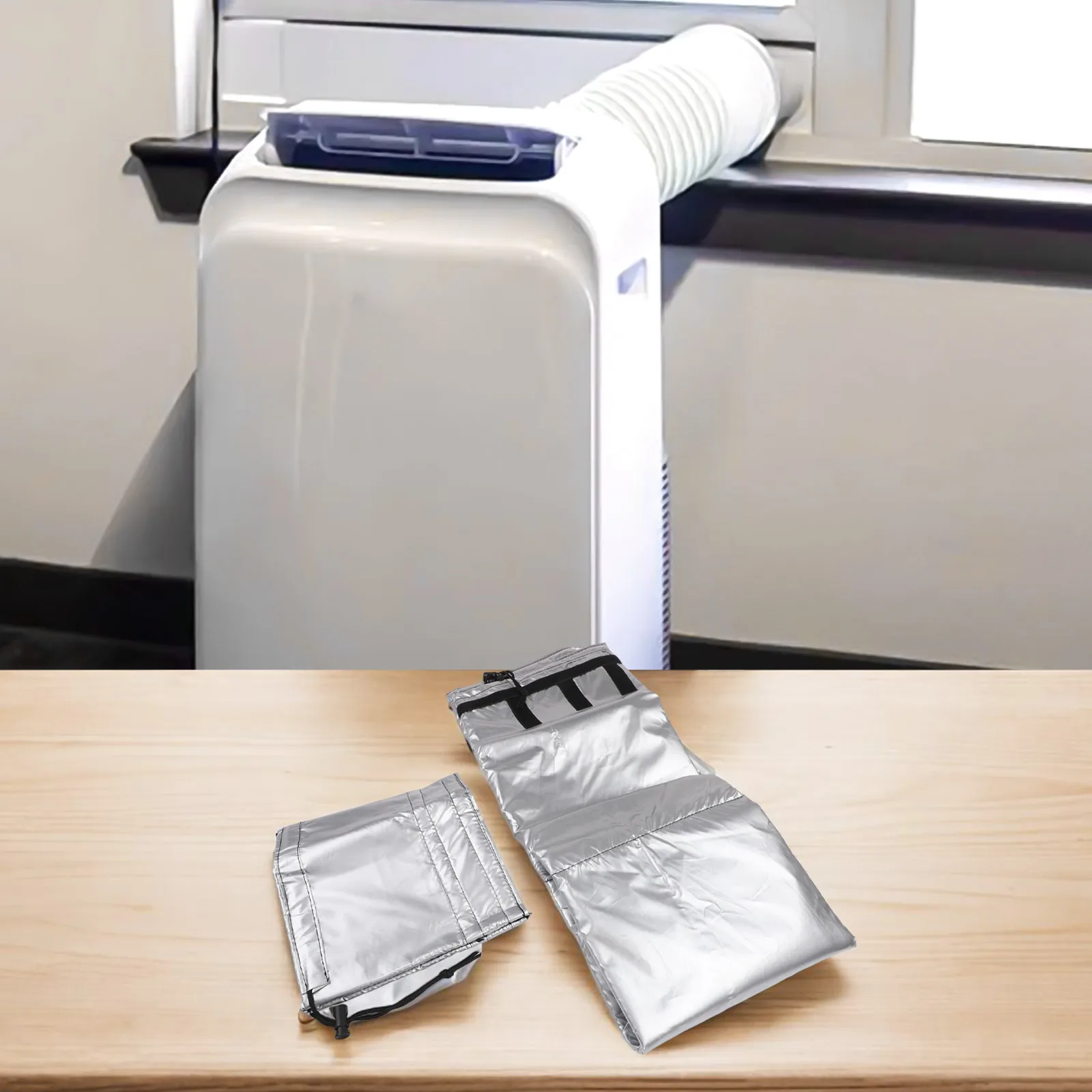 Portable for exhaust Hose Insulation Sleeve for 5in & 5 9in Features Customizable Length for Convenient Installation