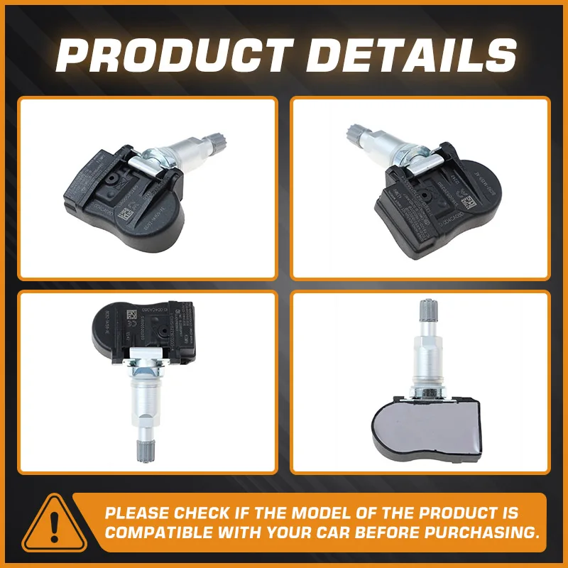 Car For TPMS Mazda CX3 Mazda MX5 NC Mazda CX7 2010-2016 Mazda CX9 2006-2016 Mazda Premacy 2014-2016 Tire Pressure Monitor Sensor