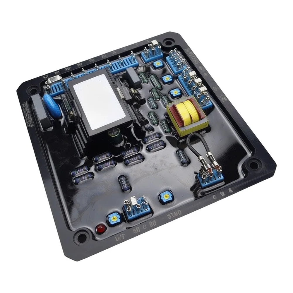 For brushless Generator FD440 Automatic Voltage Regulator Maintains Consistent Output Voltage Robust ABS Construction