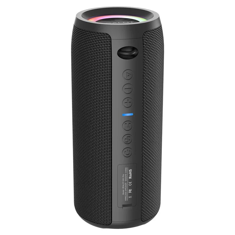 

New S51Pro 40W Portable for Bluetooth Speaker RGB LED Subwoofer Waterproof Long Battery Life for Outdoor Use