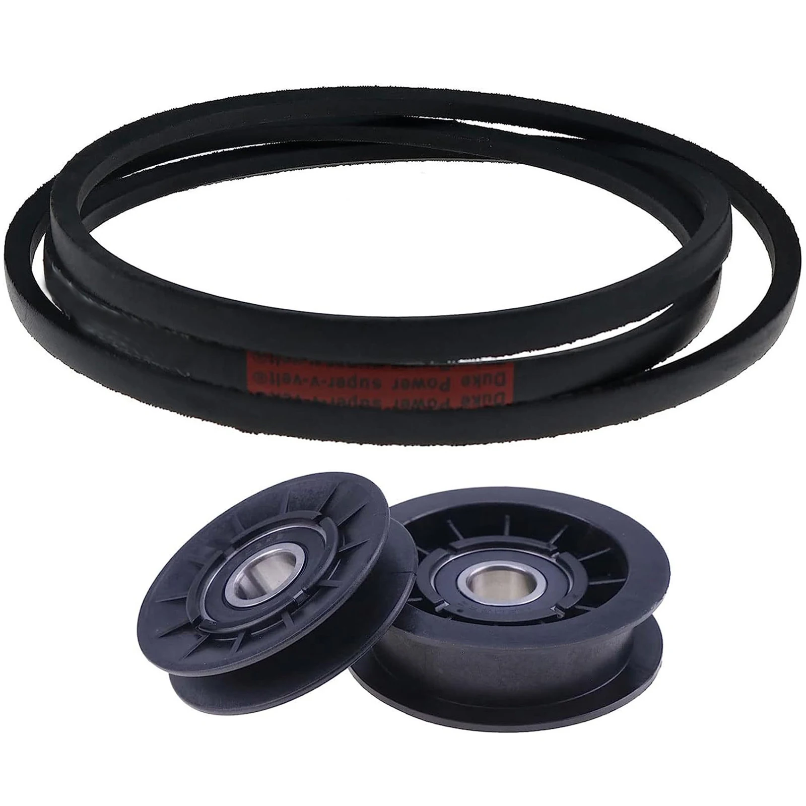 

Idler Pulley Drive Belt Kit GX20006 GX20286 GX20287 For John Deere 105 108 115 125 135 145 155C LA135 LA145 LA150 LA155 LA165