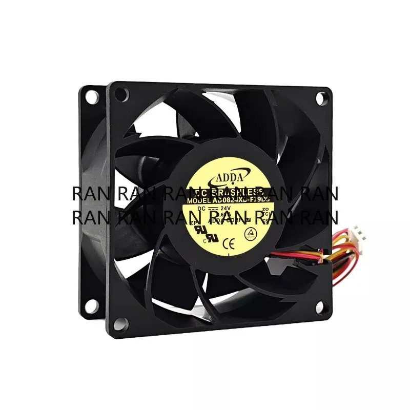 

New Cooler Fan for ADDA AD0824XB-F79DS 24V 0.65A Inverter High Air Volume Fan 8038 80 * 80* 38mm