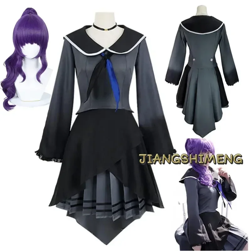 

Asahina Mafuyu Cosplay Costume Wig Anime Project Sekai Colorful Stage Cosplay Halloween Party Uniform for Women Girls