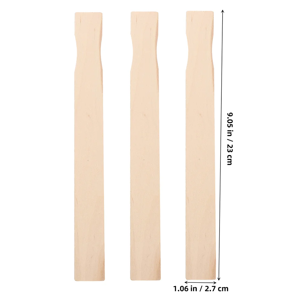 20 Pcs Stirring Rod Paint Stick Sticks Bulk Mixing Wooden Rods Mixer for Crafts