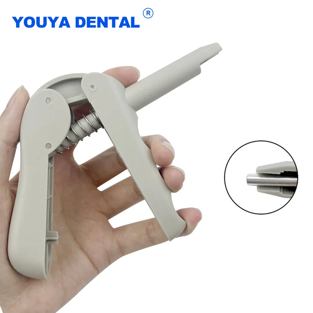 Dental Gun Dispenser Composite Applicator Dispensing Resin to Repair and Restore Teeth Whitening tools Conveyor Odontologia