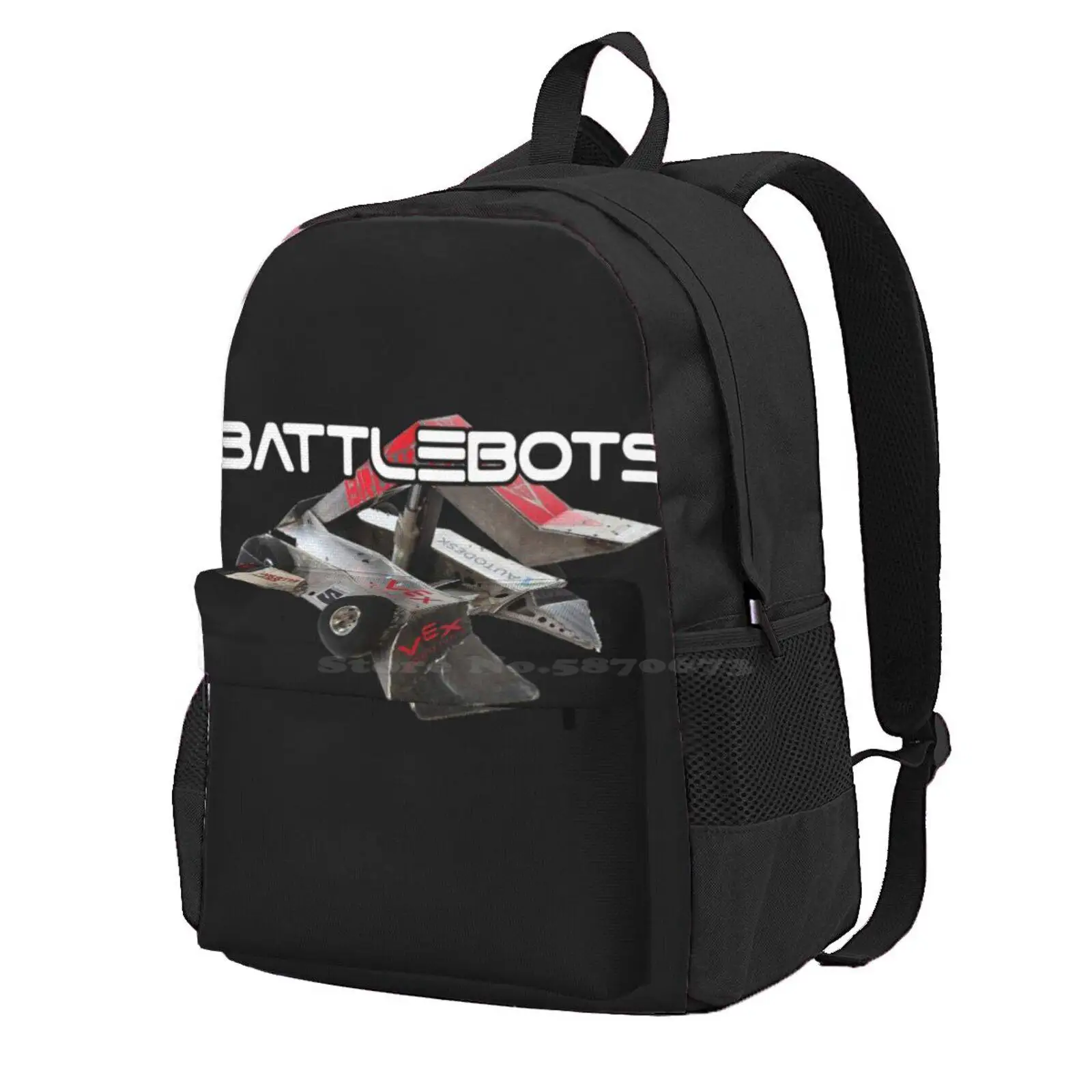 Battlebots Fighting Robots Hot Sale Schoolbag Backpack Fashion Bags Battle Bots Battlebots For Kids Battlebots For Youth Boys