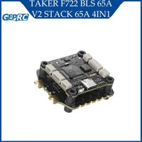 GEPRC TAKER F722 BLS 65A V2 STACK 65A 4IN1 ESC Flight Controller Data Analyze Record Flight Data Plug And Play Racing FPV RC